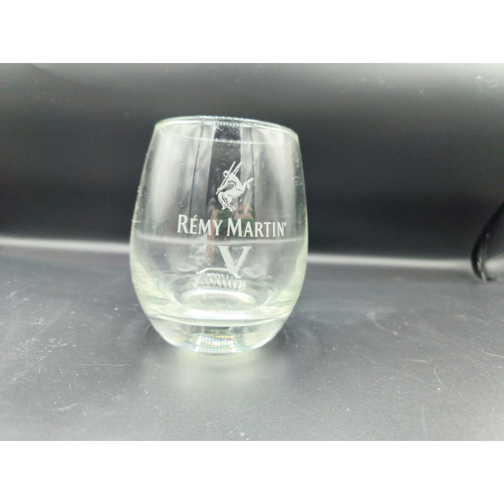 Remy Martin Champagne Cognac Brandy Stemless Wine Glasses France